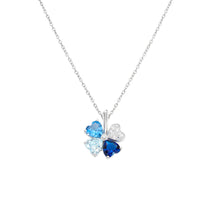 Collana Amen Donna quadricuore CLPQUBMBL