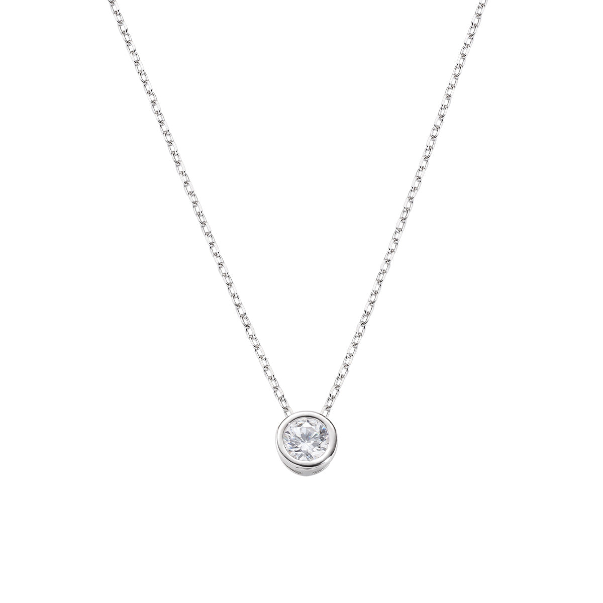 Amen women's diamonds forever necklace CLSOT40BB