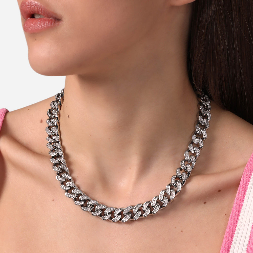 
                  
                    CHIARA FERRAGNI BOSSY CHAIN NECKLACE J19AUW01
                  
                