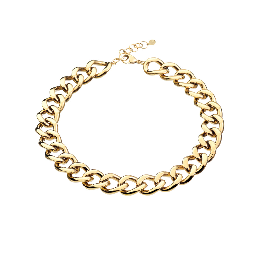CHIARA FERRAGNI BOSSY CHAIN NECKLACE J19AUW06
