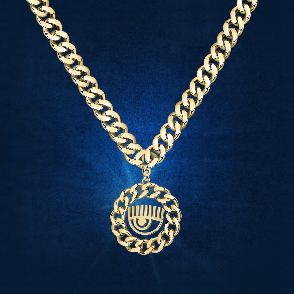 
                  
                    CHIARA FERRAGNI BOSSY CHAIN NECKLACE J19AUW36
                  
                