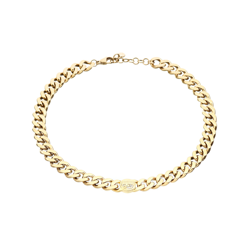 CHIARA FERRAGNI BOSSY CHAIN NECKLACE J19AUW45