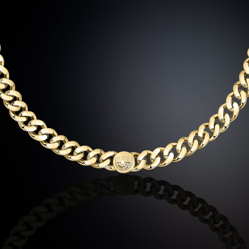 
                  
                    CHIARA FERRAGNI BOSSY CHAIN NECKLACE J19AUW45
                  
                