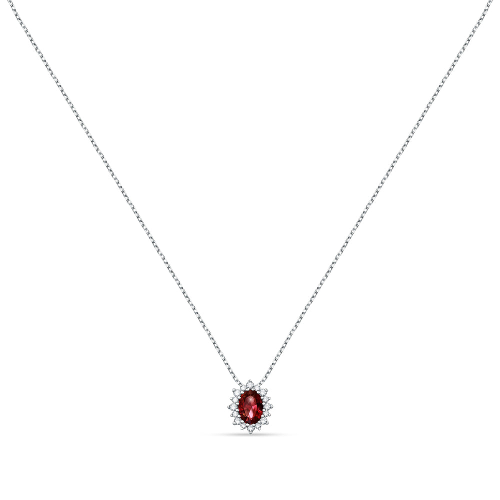 LIVE DIAMOND WOMEN'S NECKLACE LD10069I