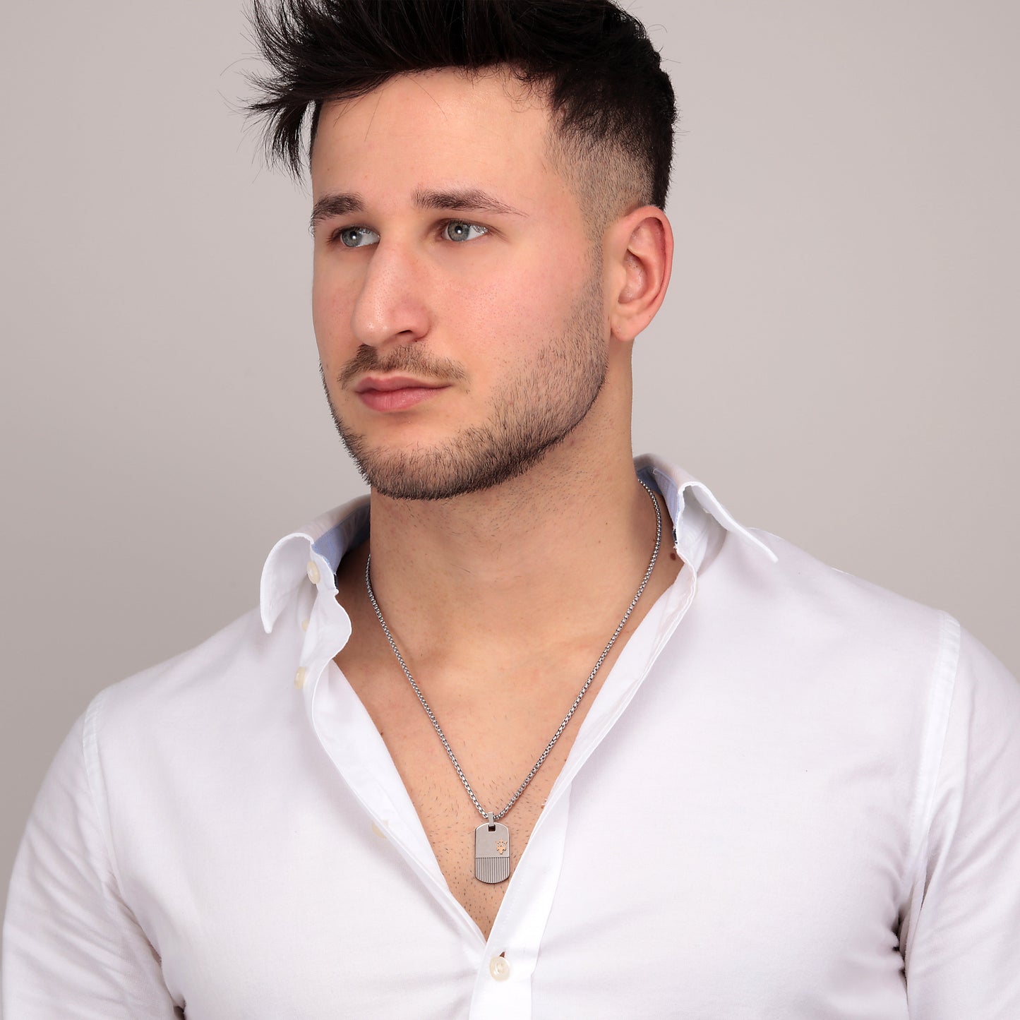 MASERATI ICONIC MEN'S NECKLACE JM121ATK08