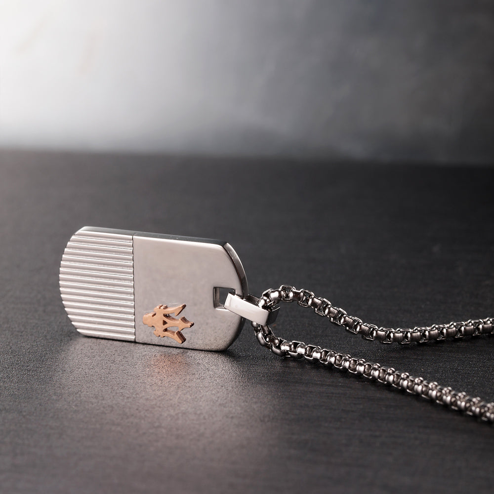 
                  
                    MASERATI ICONIC MEN'S NECKLACE JM121ATK08
                  
                