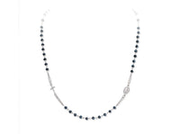 Collana Amen unisex rosari con cristalli CROBG3