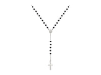 Amen Unisex Rosary Necklace with Crystals CROBN4