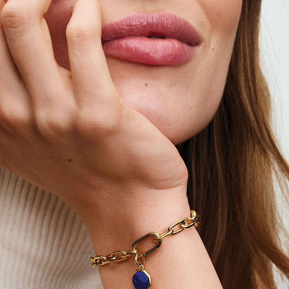 
                  
                    Pandora Mini Blue Medallion Charm for Engraving ME
                  
                