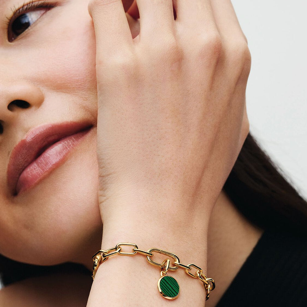 
                  
                    Pandora Green Mini Medallion Charm for Engraving ME 763389C01
                  
                