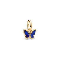 Pandora Mini Blue Butterfly Pendant Charm ME 763825C01