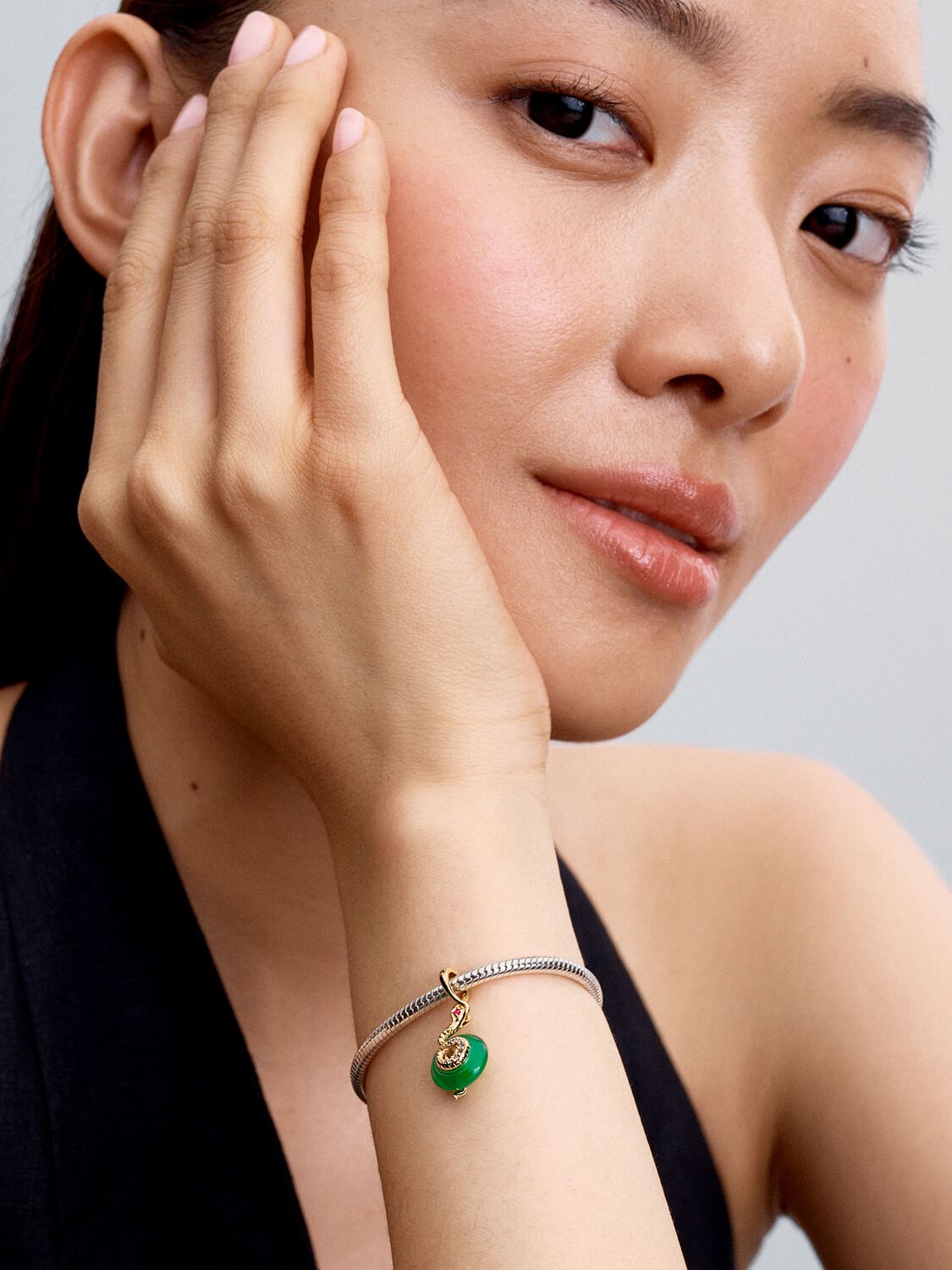 Pandora Charm Pendant Snake Murano Glass 763617C01