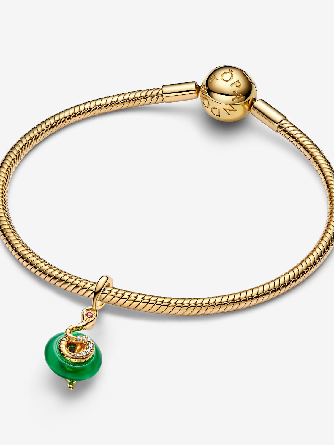 Pandora Charm Pendant Snake Murano Glass 763617C01