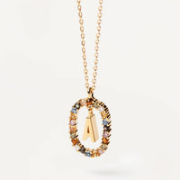 Necklace with letter A