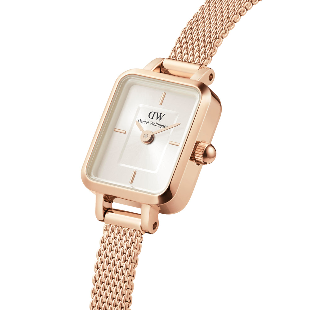 
                  
                    Daniel Wellington Quadro Mini Melrose Rose Gold Champagne Watch
                  
                