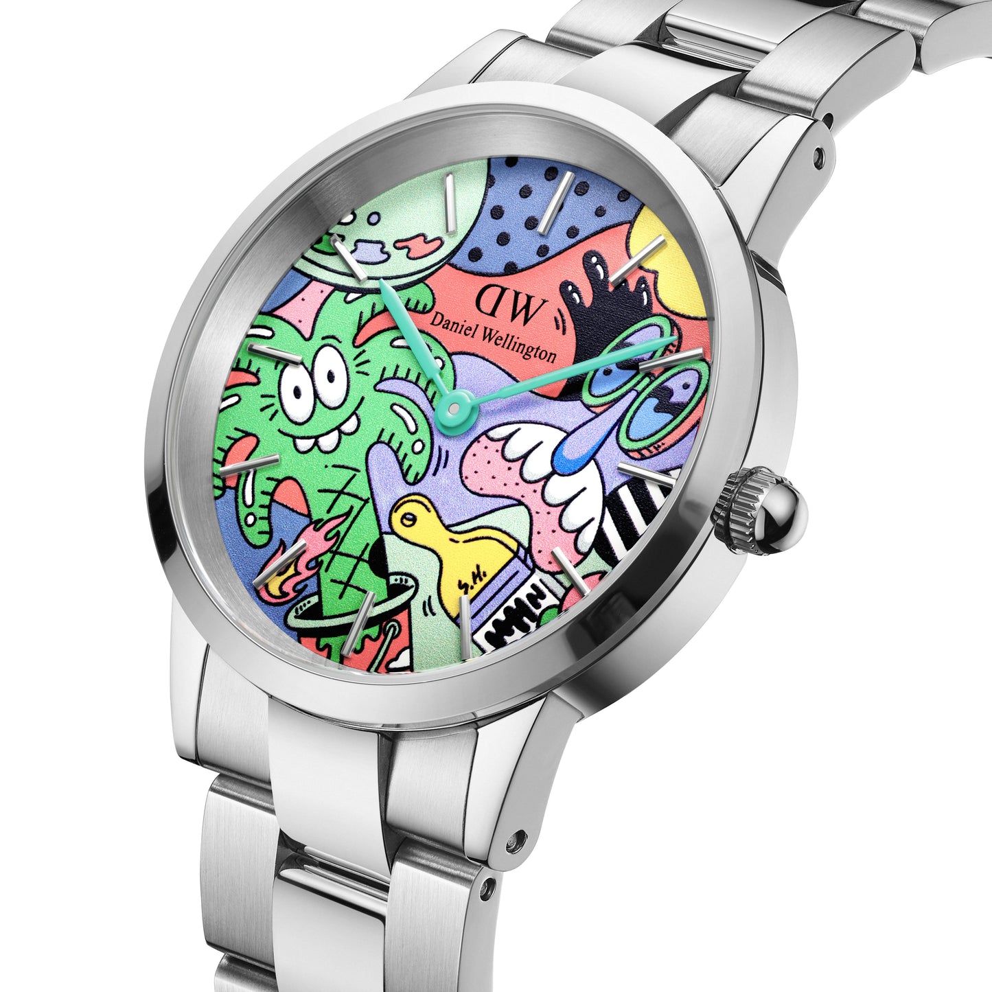 Steven Harrington x DW Watch: Iconic Link Multicolor DW00100734