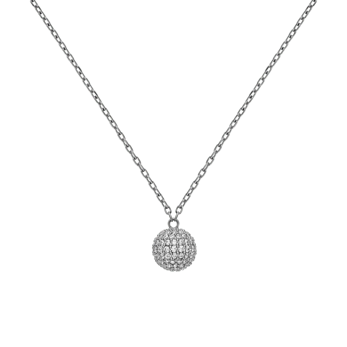 Daniel Wellington Pavè Silver Necklace DW00400655