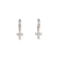 Amen women's earrings with EBCBB crosses