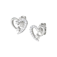 Amen Women's Love Earrings EHSBBZ