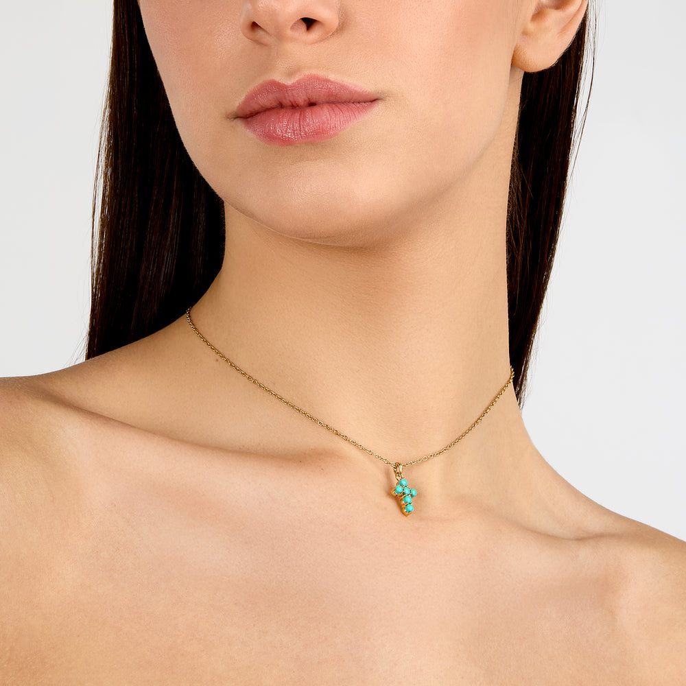 
                  
                    CHIARA FERRAGNI TURQUOISE Women's Necklace J19AYT01
                  
                