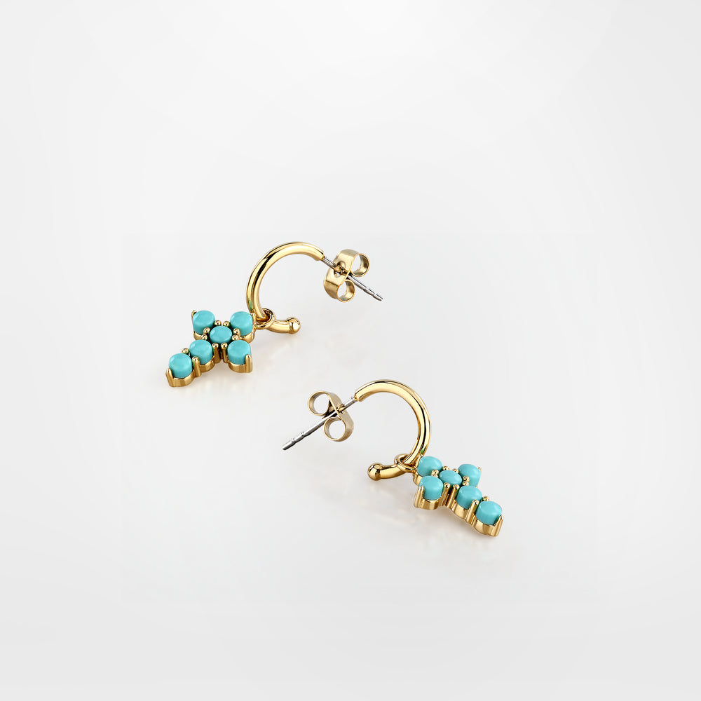 CHIARA FERRAGNI TURQUOISE J19AYT05 Women's Earrings