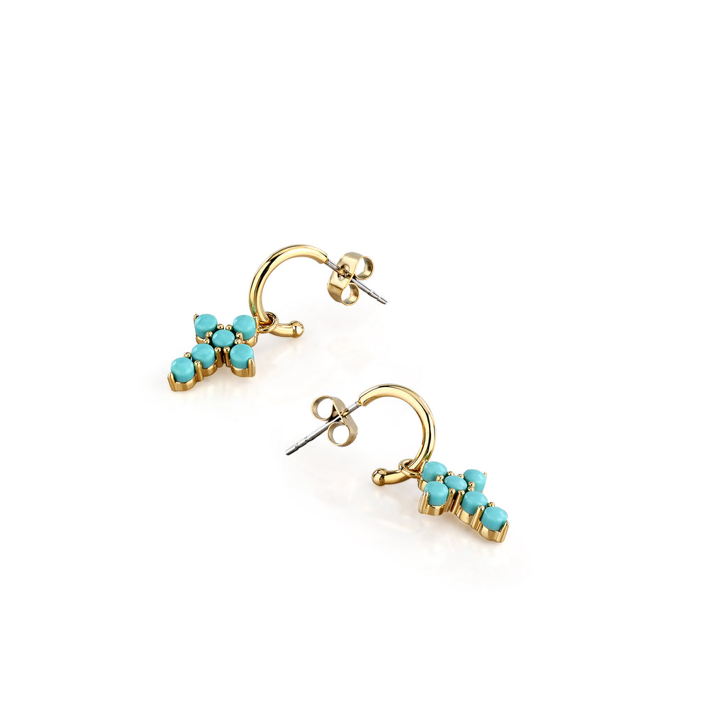 CHIARA FERRAGNI TURQUOISE J19AYT05 Women's Earrings