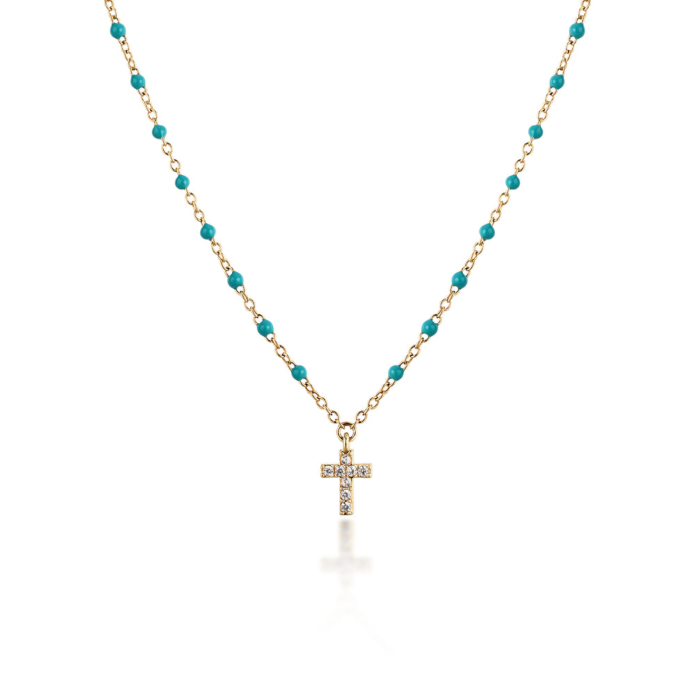 CHIARA FERRAGNI TURQUOISE Women's Necklace J19AYT07