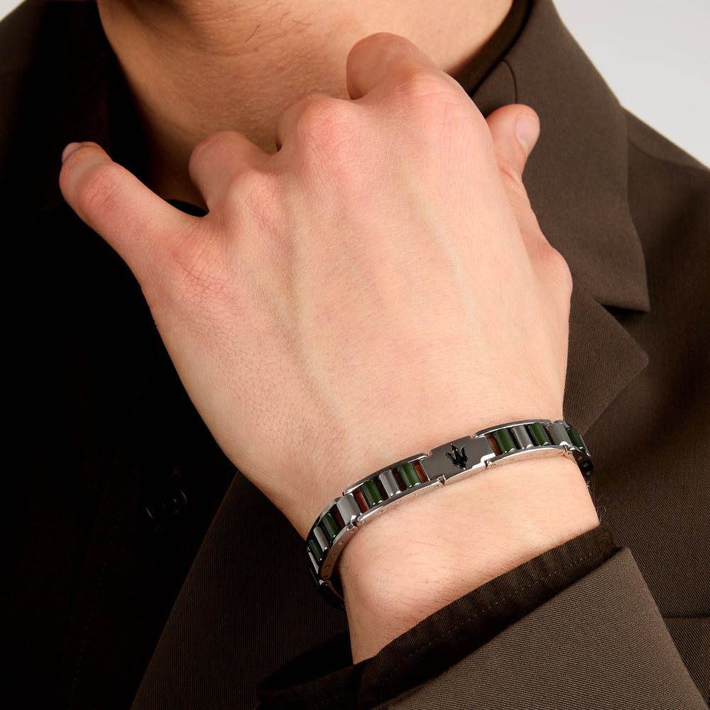 
                  
                    MASERATI CERAMIC MEN'S BRACELET JM225ATZ56-MASERATI-Eldorado Jewels
                  
                