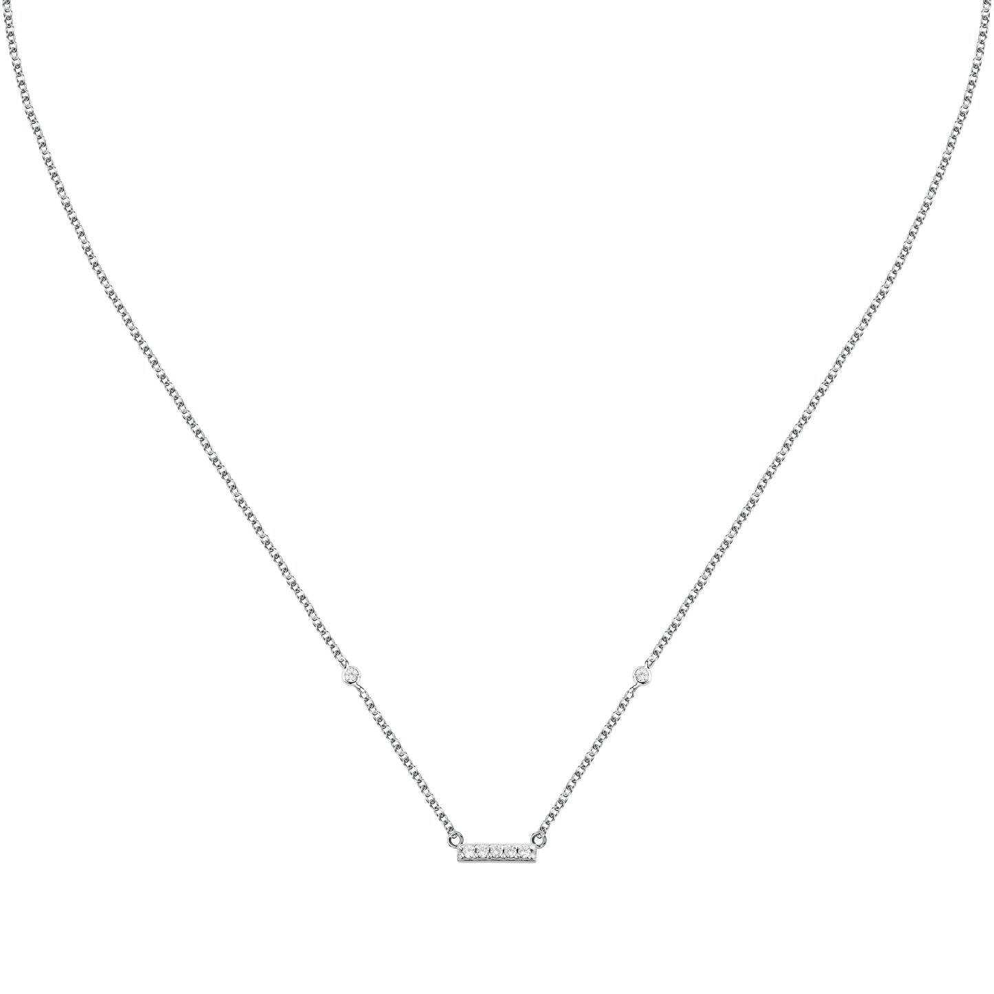 La Petite Story Silver Women's Necklace LPS10AWV82