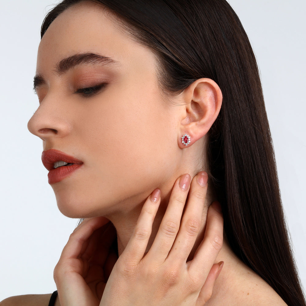 
                  
                    LIVE DIAMOND CLASSIC GEM STONE WOMEN'S EARRINGS LDW100173
                  
                