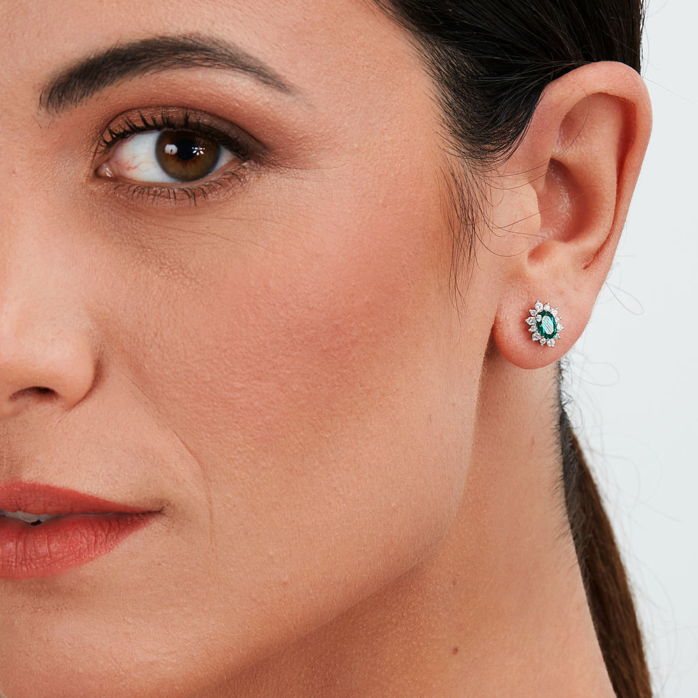 
                  
                    LIVE DIAMOND CLASSIC GEM STONE WOMEN'S EARRINGS LDW100175
                  
                