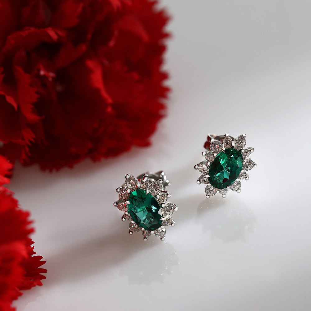 
                  
                    LIVE DIAMOND CLASSIC GEM STONE WOMEN'S EARRINGS LDW100175
                  
                