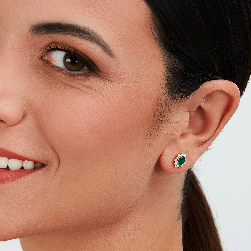 
                  
                    LIVE DIAMOND CLASSIC GEM STONE WOMEN'S EARRINGS LDY100175
                  
                