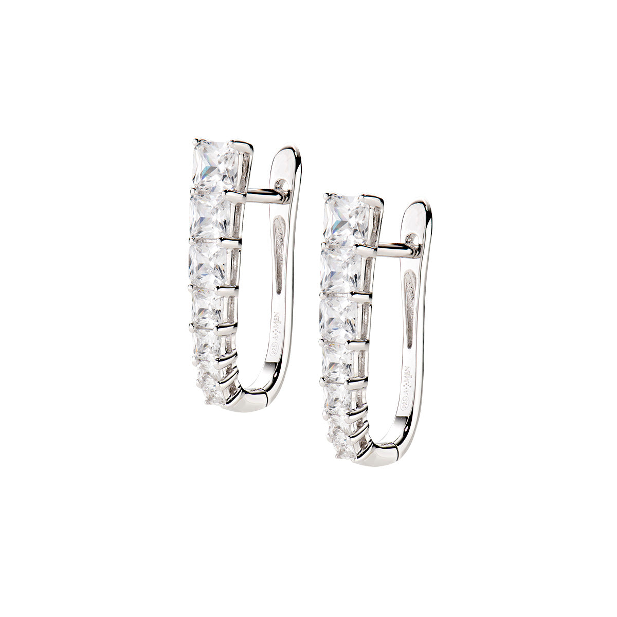 Amen Gioielli ORMOBBZ1 Orecchini Donna diamonds forever