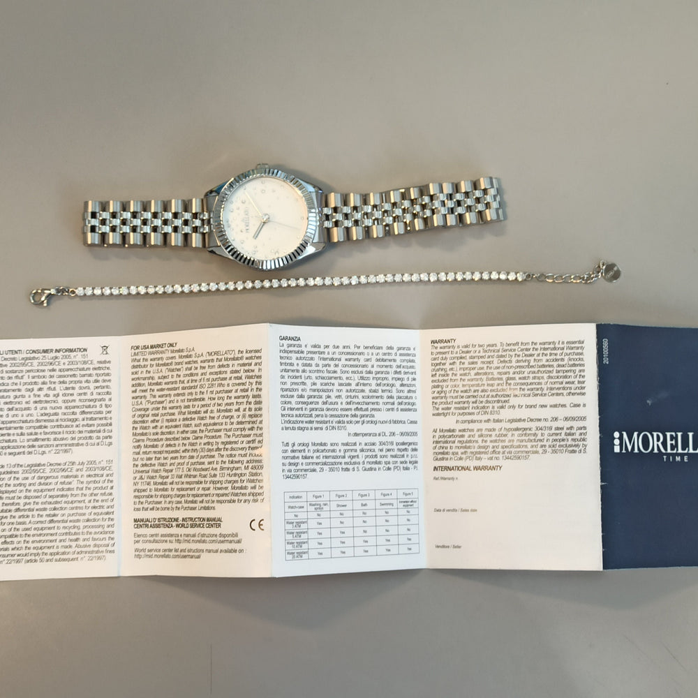 
                  
                    OROLOGIO DONNA MORELLATO MAGIA R0153165537
                  
                