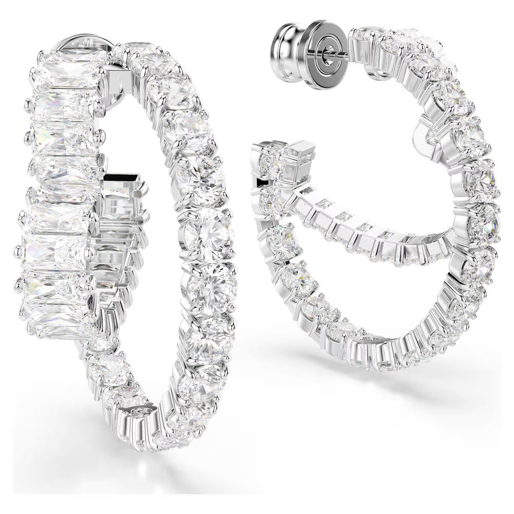 
                  
                    Swarovski Matrix Hoop Earrings 5705748
                  
                