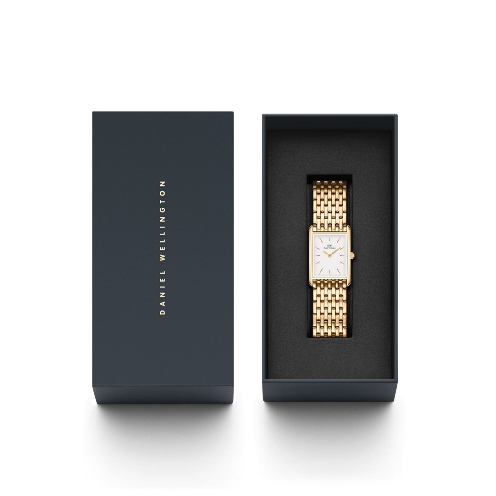 
                  
                    Daniel Wellington women's Bound 9-Link Gold watch
                  
                
