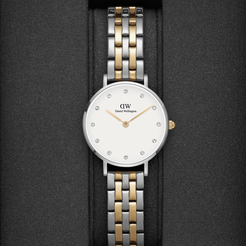 
                  
                    Daniel Wellington Petite Lumine 5-Link Two-Tone Women's Watch
                  
                