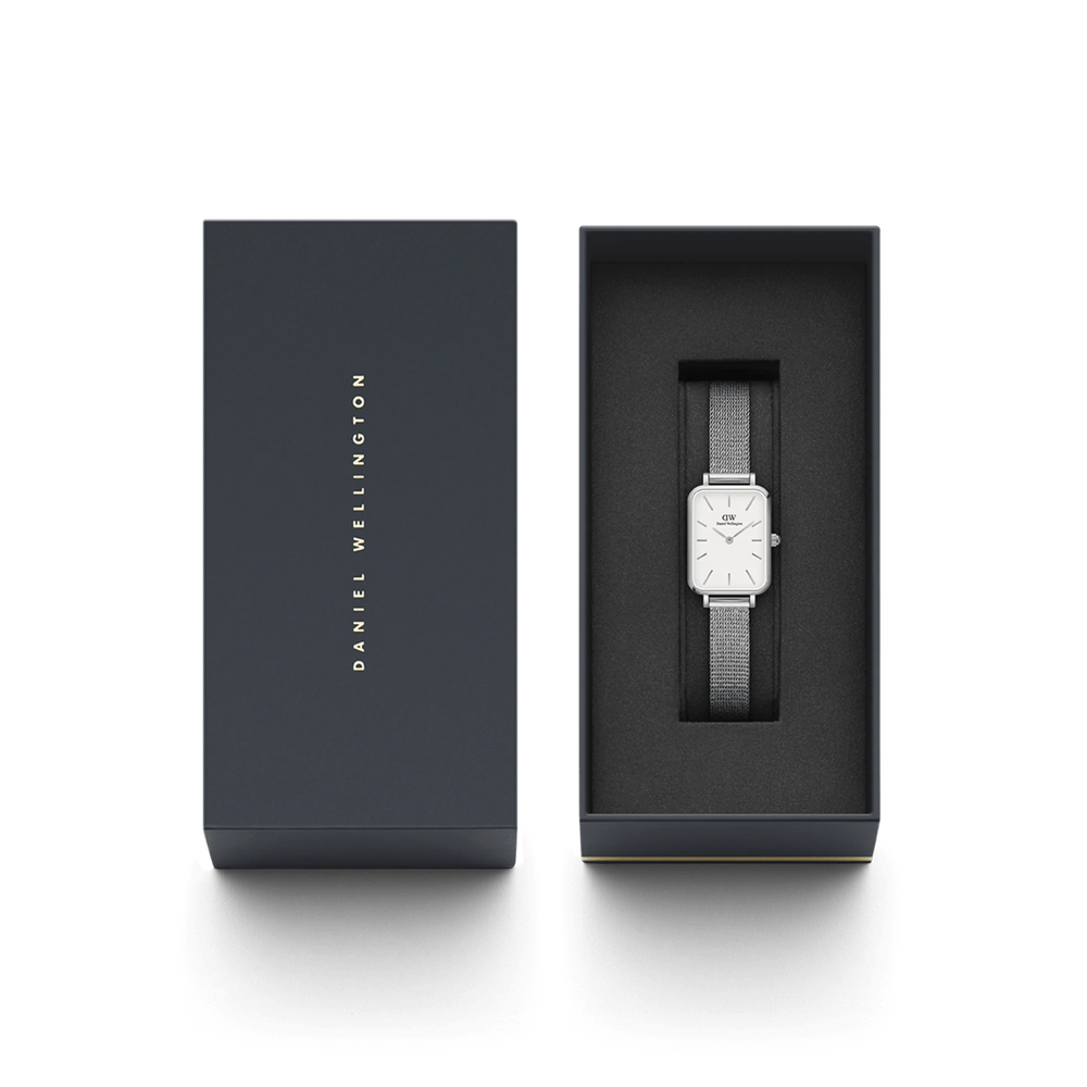 
                  
                    Daniel Wellington Quadro Pressed Sterling Women's Watch
                  
                