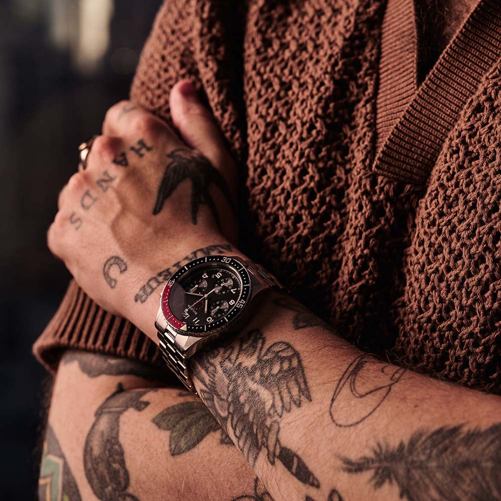 
                  
                    Bulova Marine Star Chrono Watch 98B451
                  
                