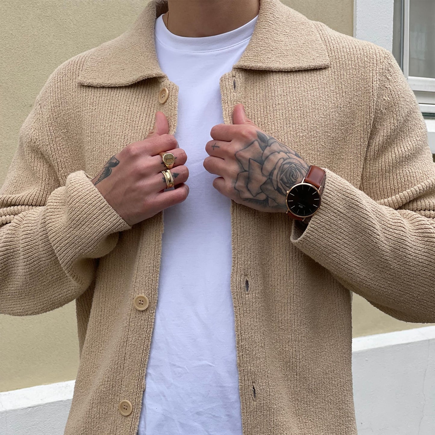 Daniel Wellington Classic St Mawes Amber men's watch DW00100627-DANIEL WELLINGTON-Eldorado Jewels