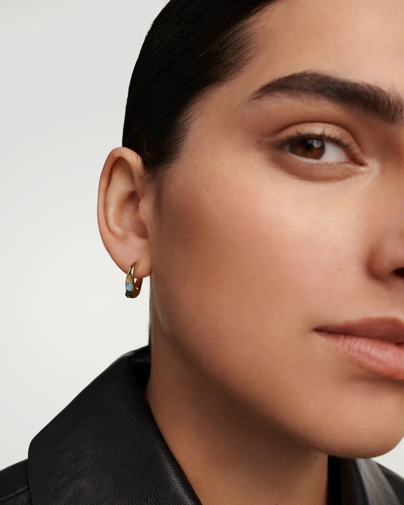 
                  
                    PDPAOLA Coral Hoop Earrings
                  
                