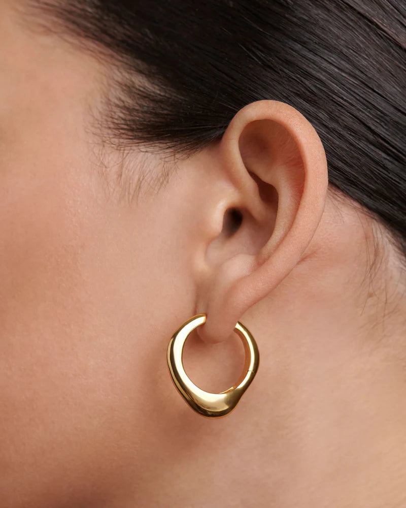 
                  
                    PDPAOLA Riba Hoop Earrings AR01-B66-U
                  
                