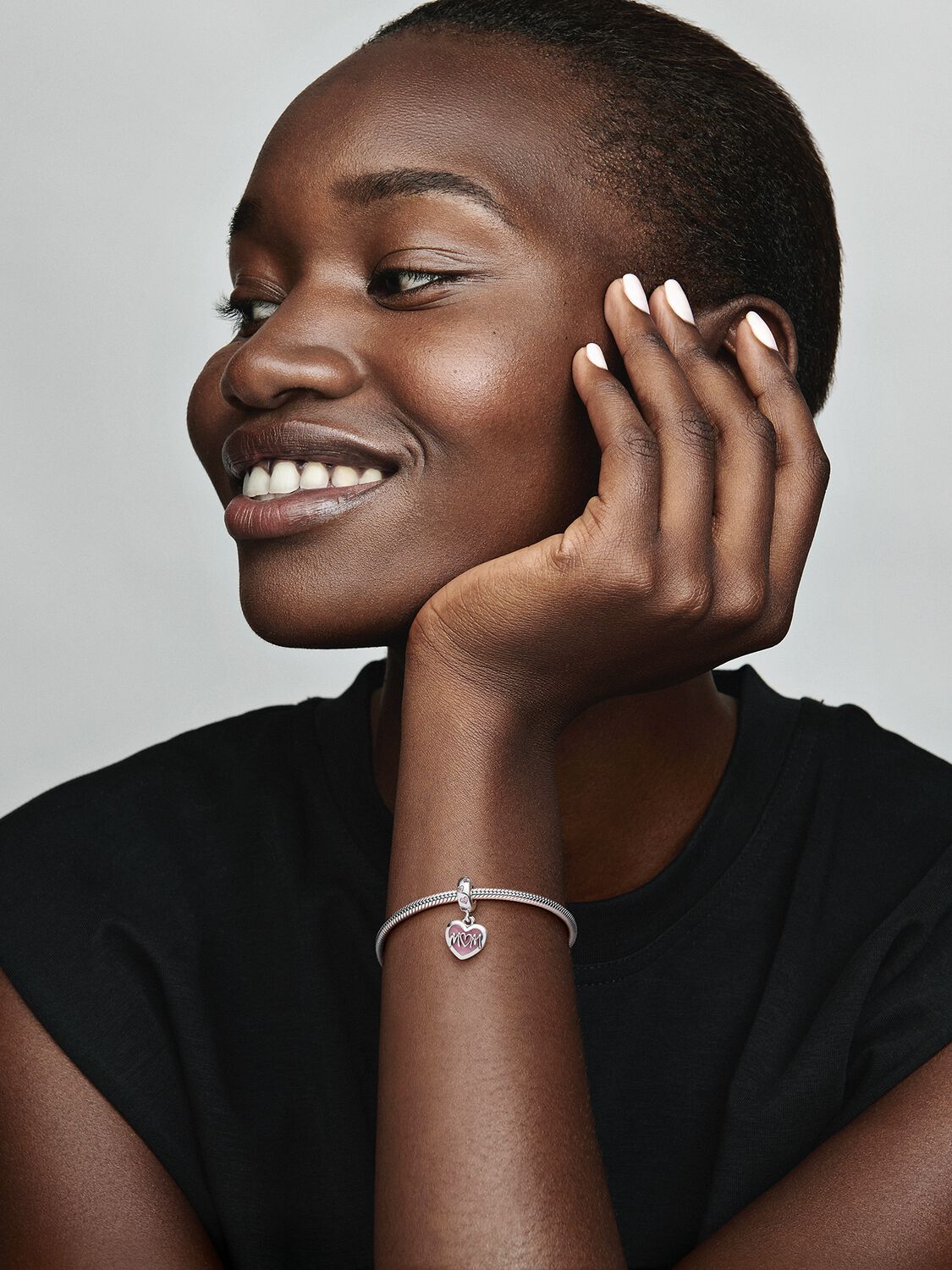 Pandora Mom's Heart Pendant Charm 798887C01