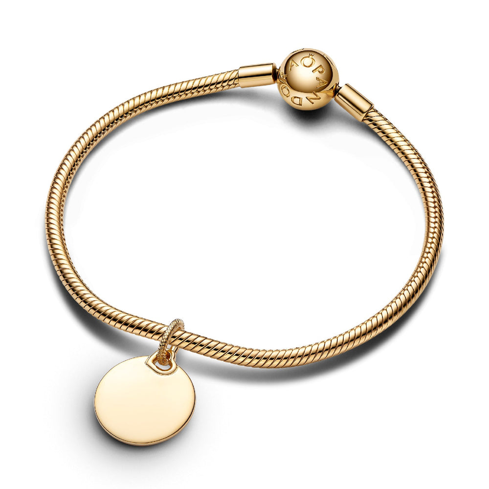 Pandora Engravable Medal Pendant Charm 368610C00