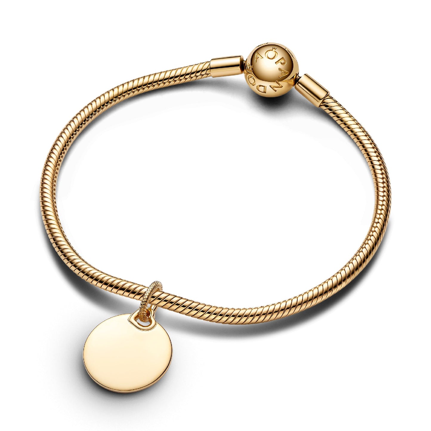 Pandora Engravable Medal Pendant Charm 368610C00