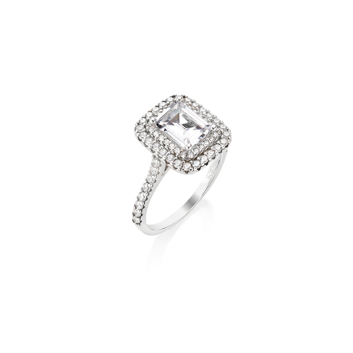 Amen Gioielli RPRREBBZ-14 Anello Donna diamonds