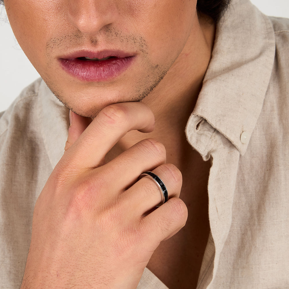 
                  
                    MORELLATO SILVER TENNIS Men's Ring SATT28019-MORELLATO-Eldorado Jewels
                  
                