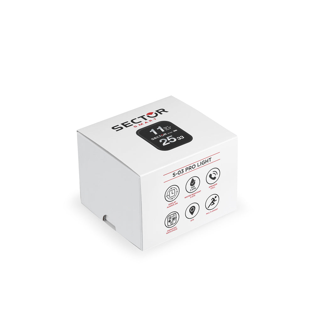 
                  
                    MEN'S SMARTWATCH SECTOR S-03 PRO LIGHT R3251171001
                  
                