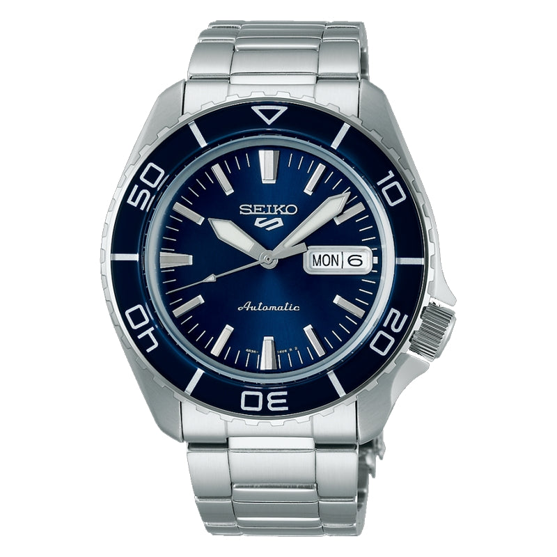 Seiko 5 Sports SRPK97K1 Automatico Blu Acciaio